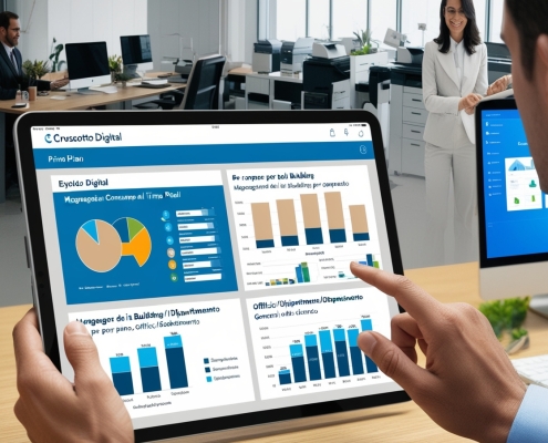 corporate smart building dashboard